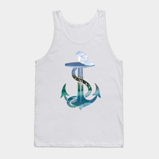 Anchor art Tank Top